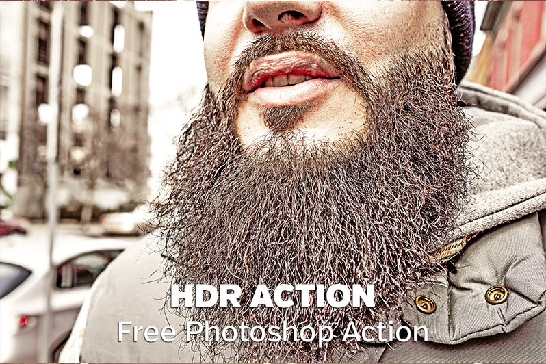 Free Faux HDR Photoshop Action