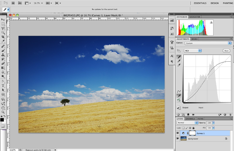 Introduction to Photoshop Curves Adjustment Layers