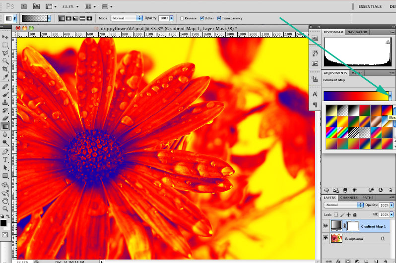 Introduction to the Gradient Map Adjustment Layer in Photoshop