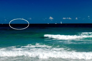 I use center weighted pattern metering and lock the exposure.  In this picture the circle represents the approximate area I use to set the exposure before reframing.