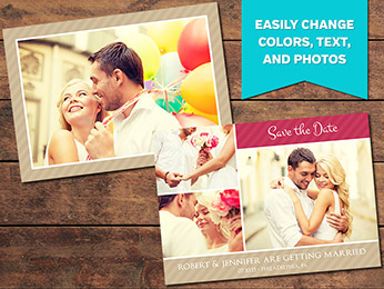 Charming Save-the-Date Card Template