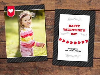 Simple Valentine's Day Card Template