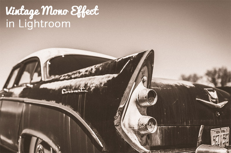 How to Create a Vintage Monochrome Look in Lightroom